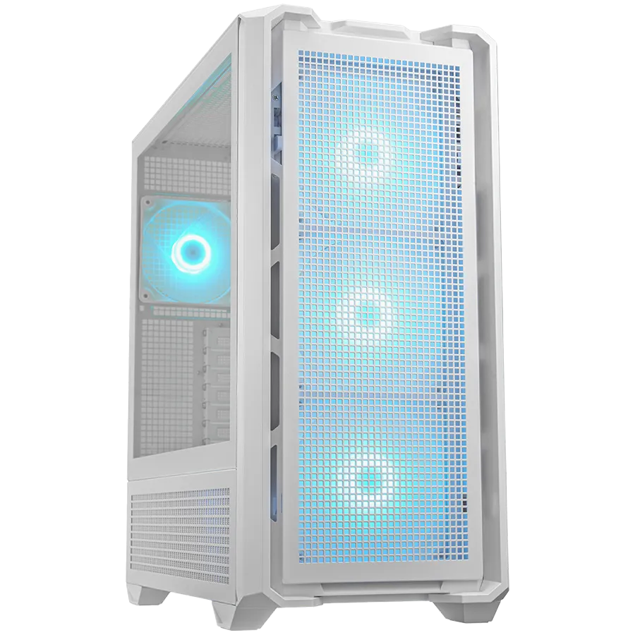COUGAR MX600 PC Case, Mid Tower, White Slika 1