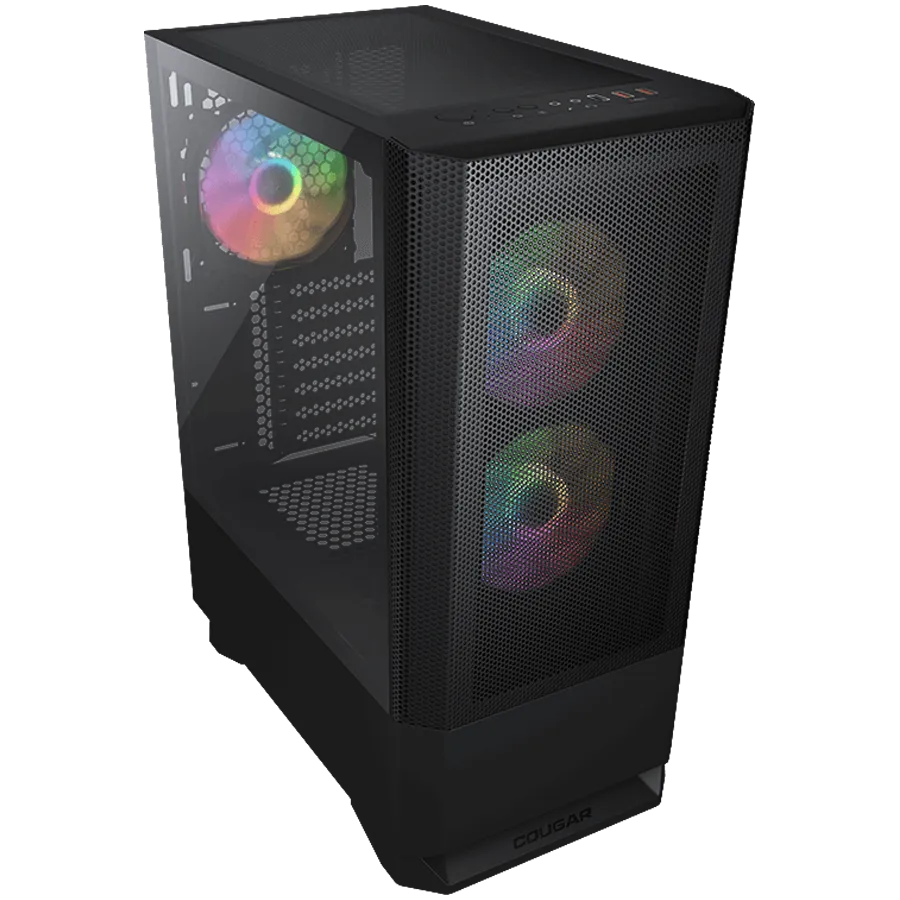 COUGAR MX430 Mesh RGB PC Case, Mid Tower, Black Slika 2