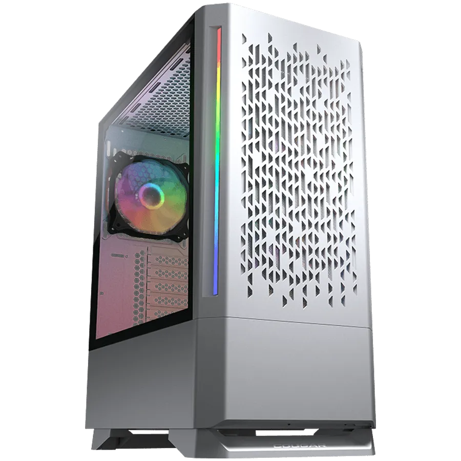 COUGAR MX430 Air RGB PC Case, Mid Tower, White Slika 1