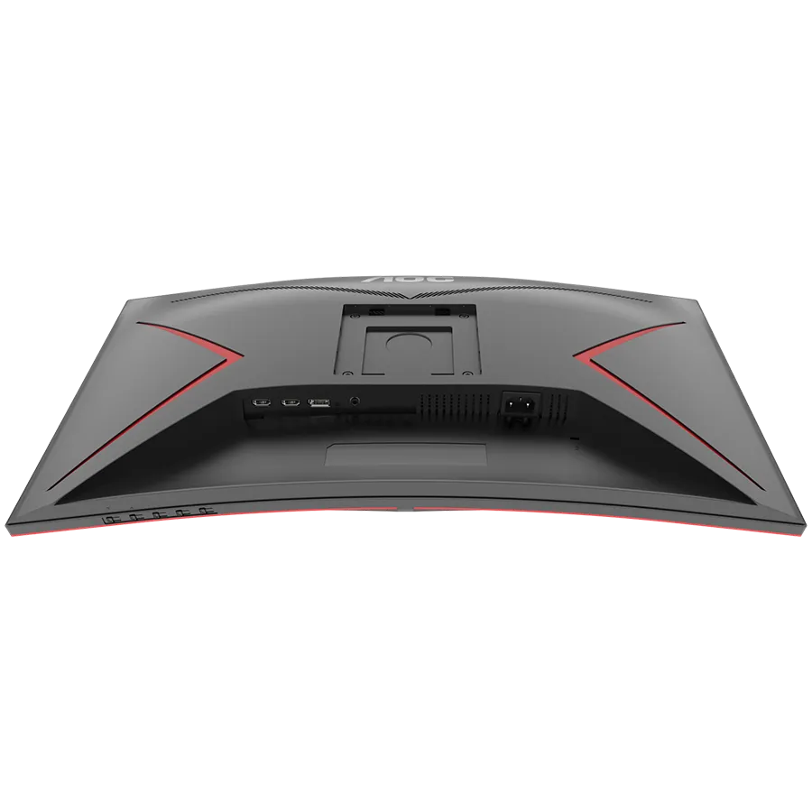 AOC Monitor Gaming CU34G2XP 34” Curved VA, 21:9, 3440x1440, 180Hz, 1ms, 430 cd/m2, 4000:1, HDMI, DP, PbP, PiP, Ergonomic, Black-Red, VESA 3y Slika 5