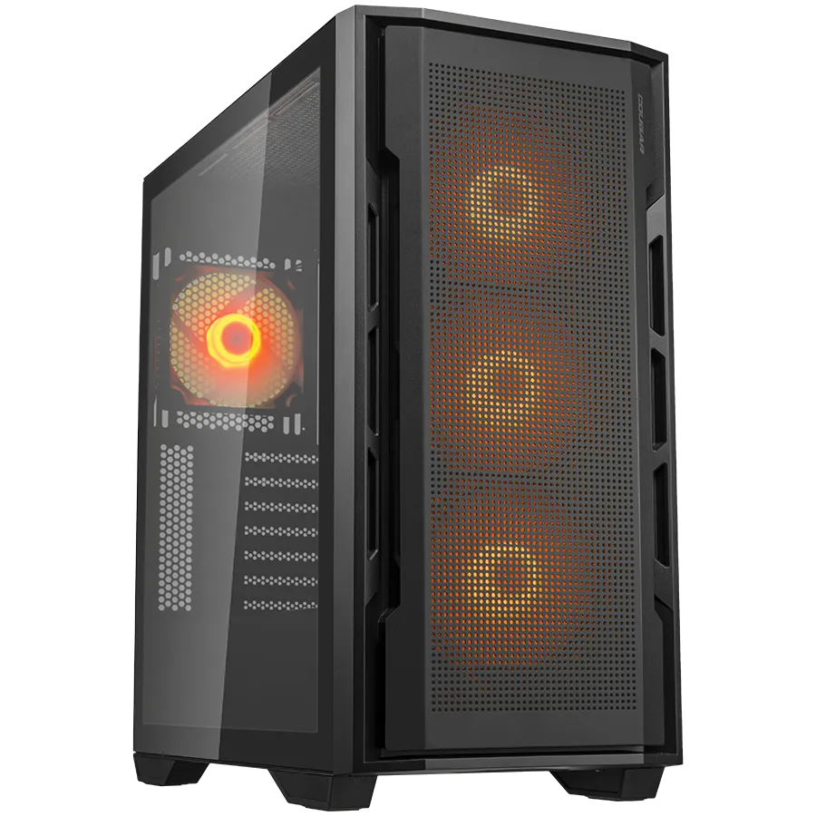 COUGAR UNIFACE RGB PC Case, Mid Tower, Black Slika 1