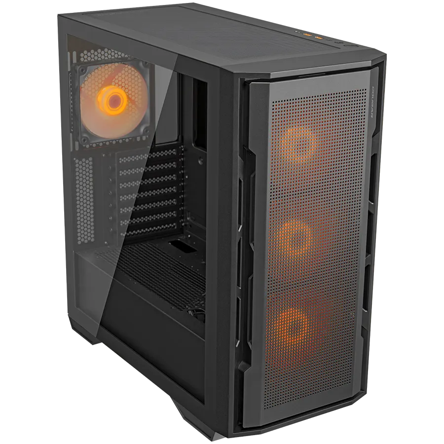 COUGAR UNIFACE RGB PC Case, Mid Tower, Black Slika 3