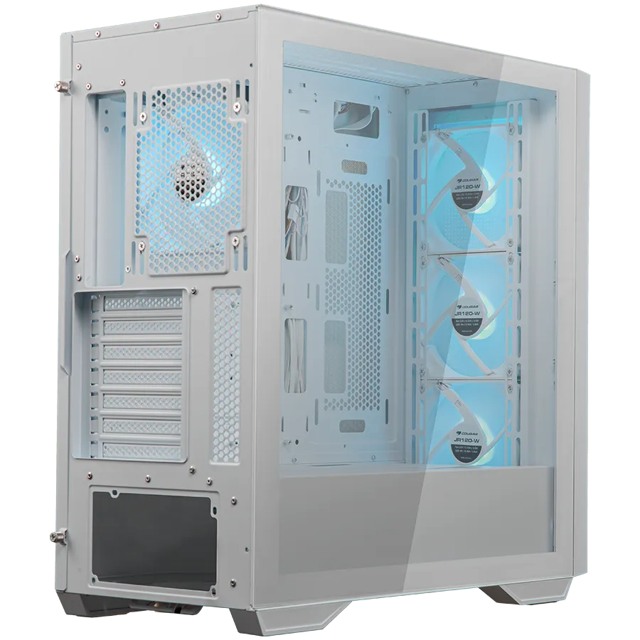 COUGAR UNIFACE RGB PC Case, Mid Tower, White Slika 7