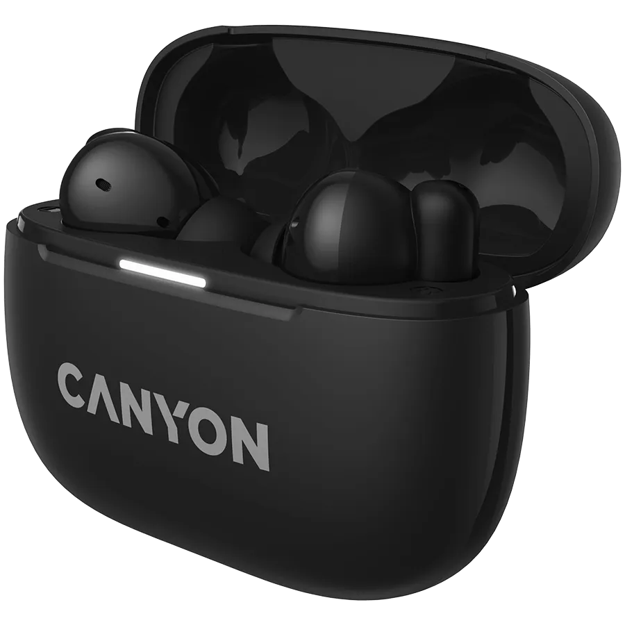 CANYON headset OnGo TWS-10 ANC+ENC Black Slika 3
