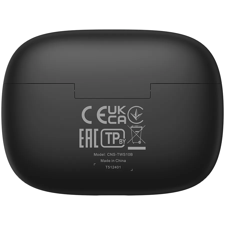 CANYON headset OnGo TWS-10 ANC+ENC Black Slika 7