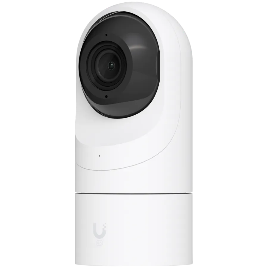 UBIQUITI G5 Flex; 2K (4MP) video resolution; Versatile table or ceiling mounting; 6 m (20 ft) IR night vision; AI event detections; Connect and power using PoE; Record audio with an integrated microphone; Weather-resistant (outdoor covered). Slika 1