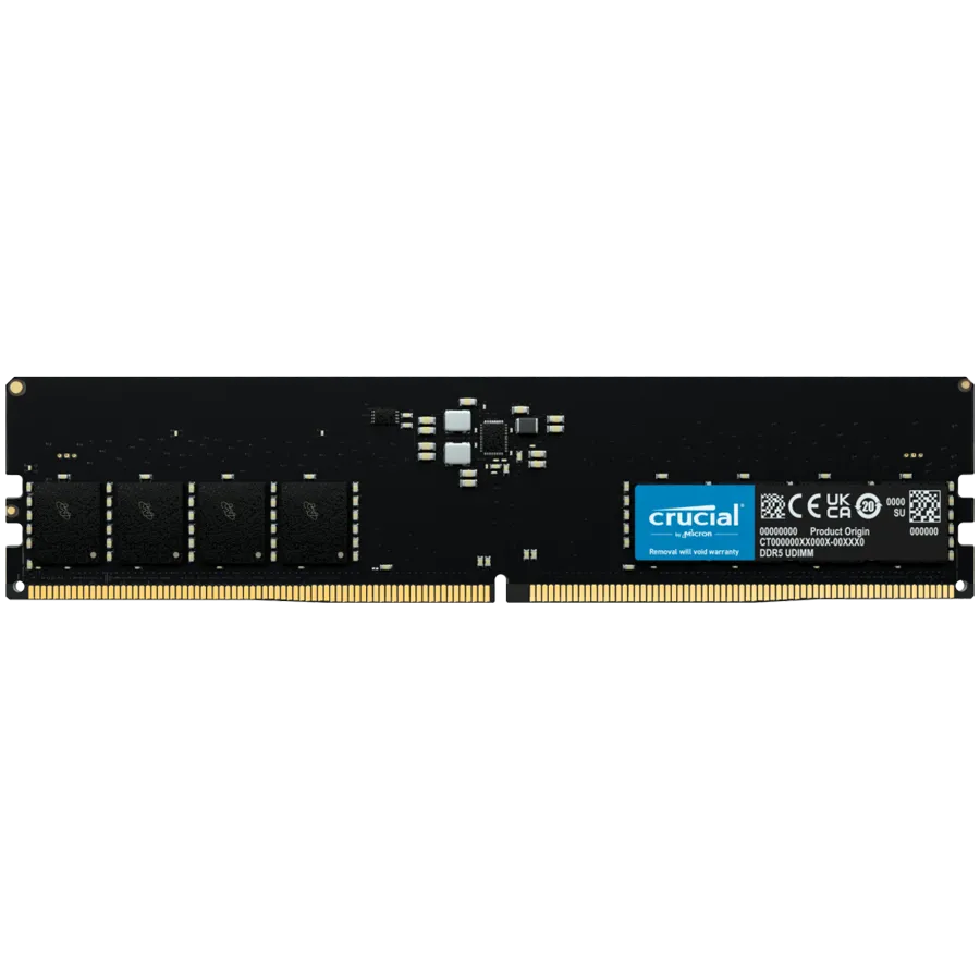 Crucial 32GB DDR5-5600 UDIMM CL46 (16Gbit) Slika 1