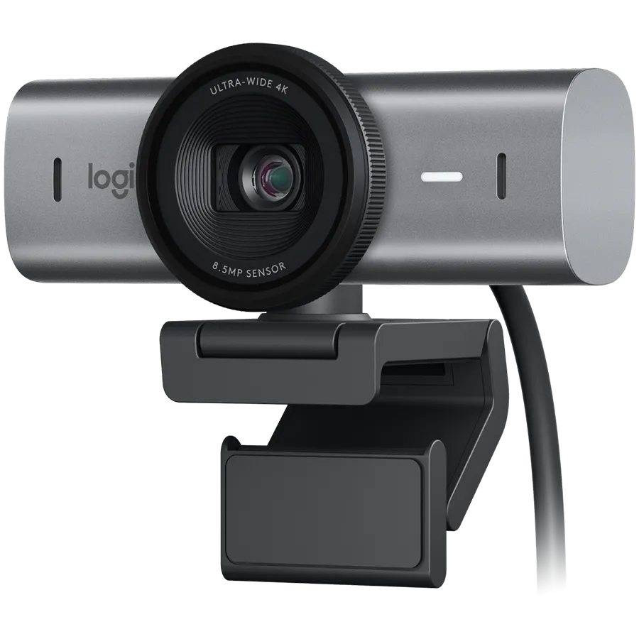 LOGITECH MX Brio 4K Ultra HD Webcam - GRAPHITE - 2.4GHZ - EMEA28-935 - B2C Slika 1