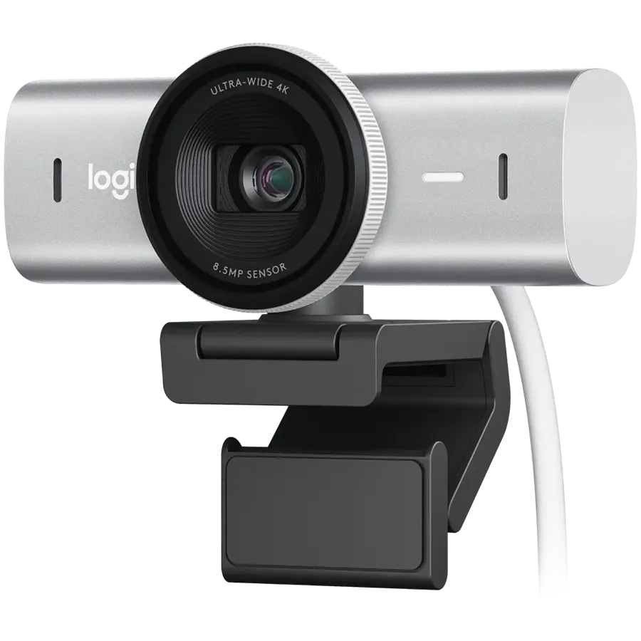 LOGITECH MX Brio 4K Ultra HD Webcam - PALE GREY - 2.4GHZ - EMEA28-935 - B2C Slika 1
