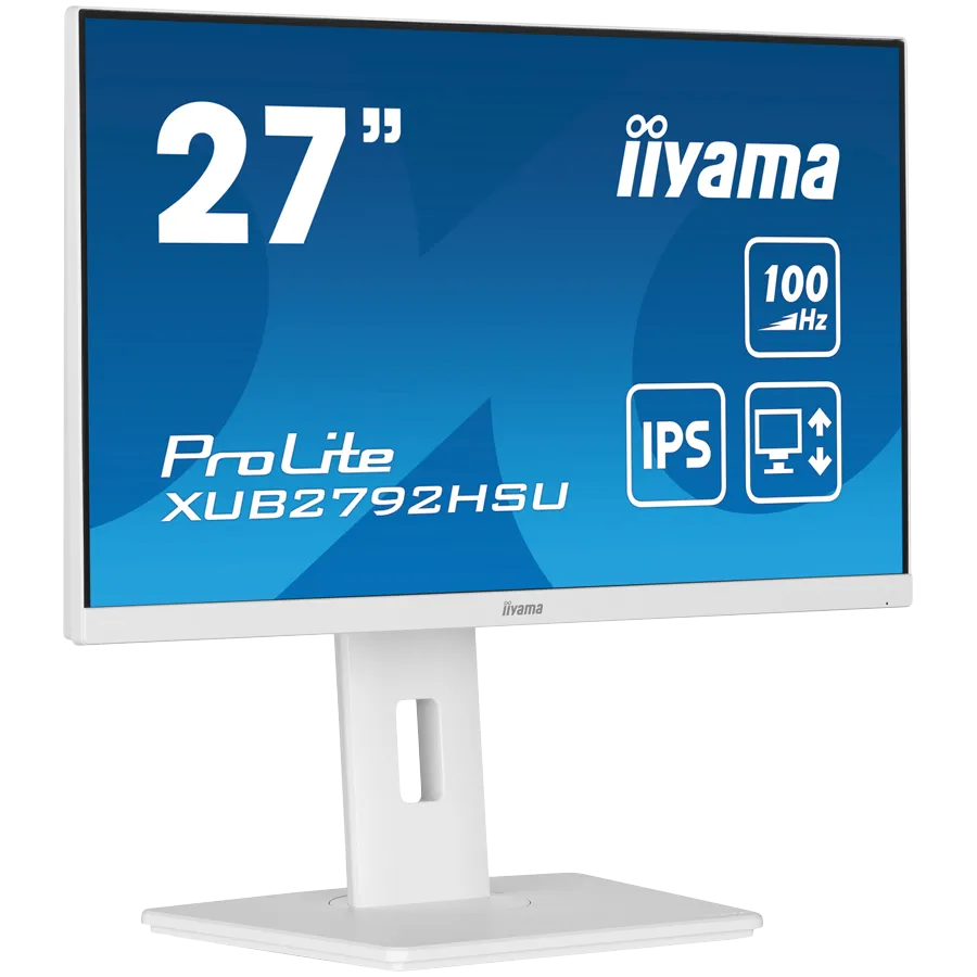 27" WHITE ETE IPS-panel, 1920x1080@100Hz, 250cd/m², 15cm Height Adj. Stand, Speakers, HDMI, DisplayPort, 0,4ms (MPRT), FreeSync, USB 4x3.2 Slika 2
