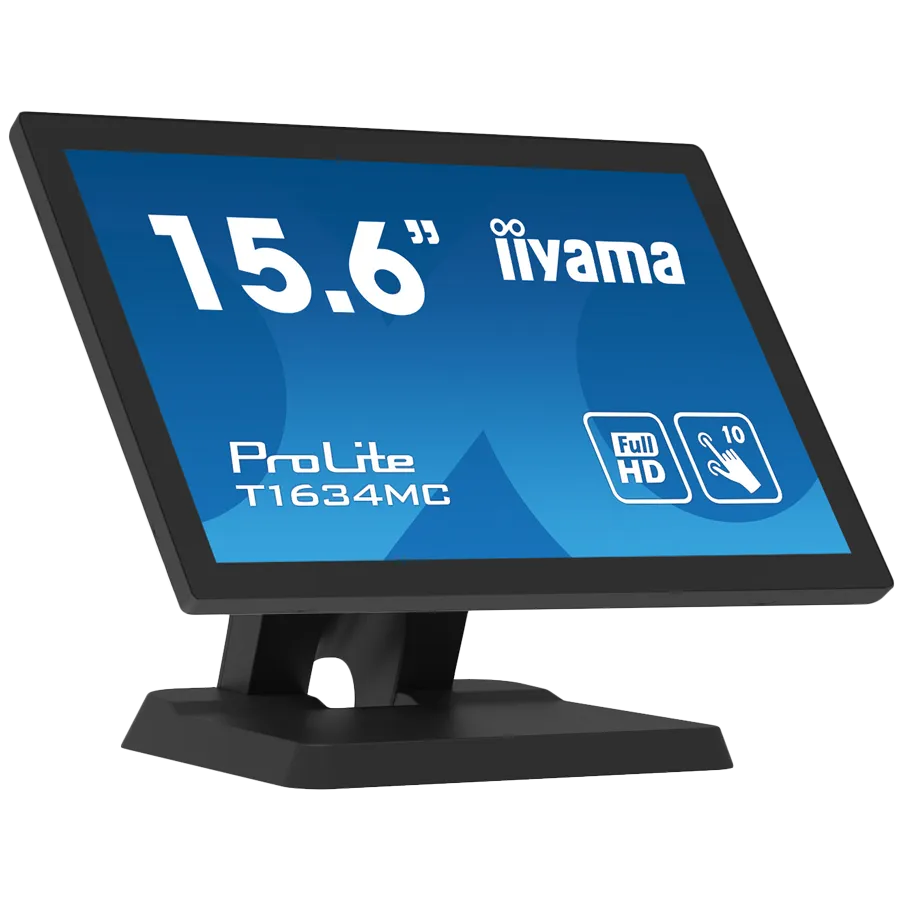 IIYAMA Monitor LED T1634MC-B1S 15,6" IPS, PCAP, 1920*1080, 1A1H1DP, BT Stand Slika 3