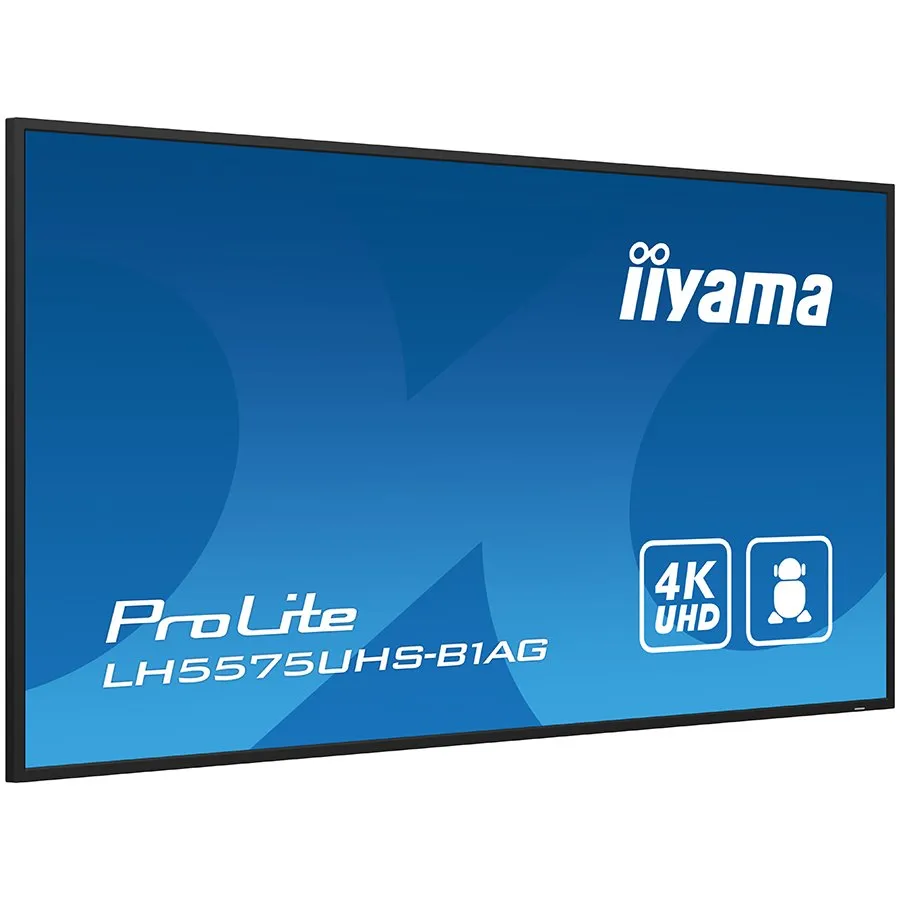 55" 4K UHD Professional Digital Signage 24/7 display featuring Android OS, FailOver andIntel® SDM slot Slika 2
