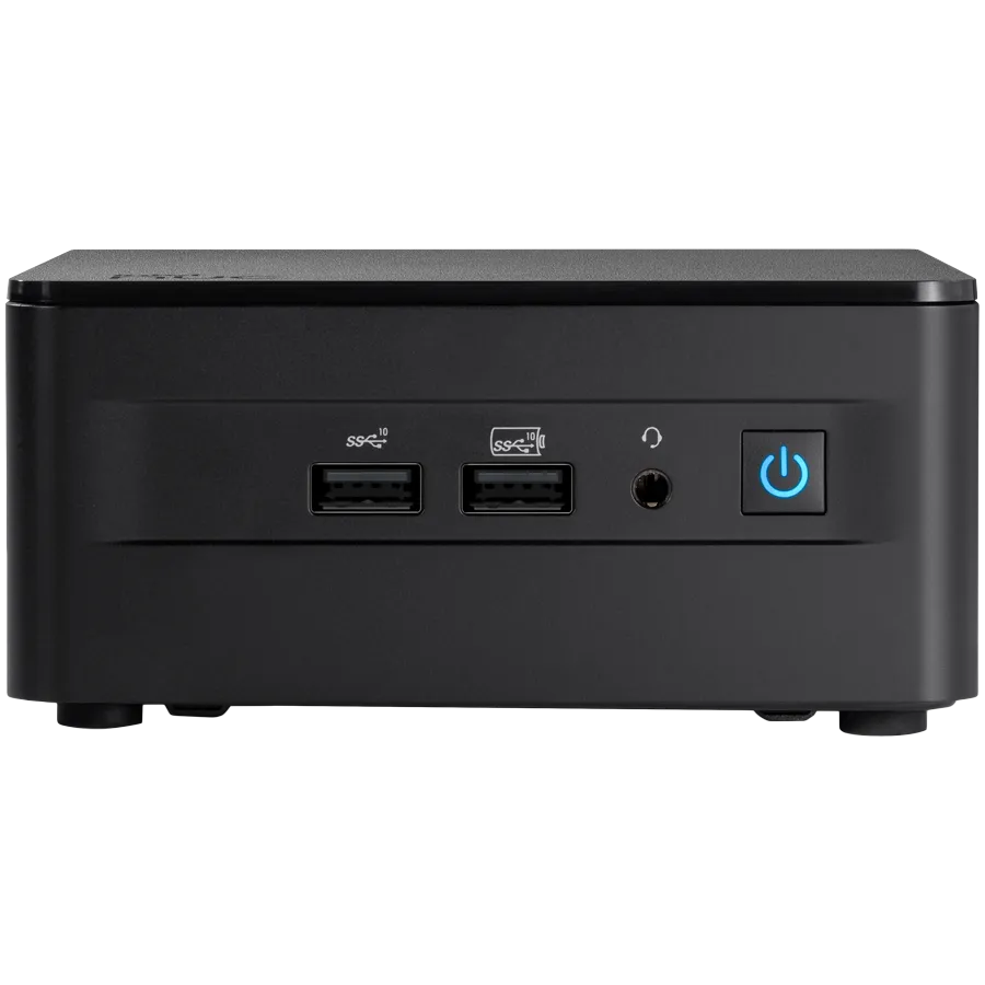 ASUS NUC 13pro/RNUC13ANHI300002I/Intel Core i3-1315U/Intel UHD Graphics/4xUSB/M.2 22x80 NVMe; 22x42 SATA/2.5'' SATA slot/2,5Gbe LAN/2xHDMI/ 2x Thunderbolt 4 (USB-C+DP)/no Storage/no RAM/AX211.NGWG.NV/no OS/EU Cord/Tall Kit(L6)/EAN:4711387502662 Slika 1