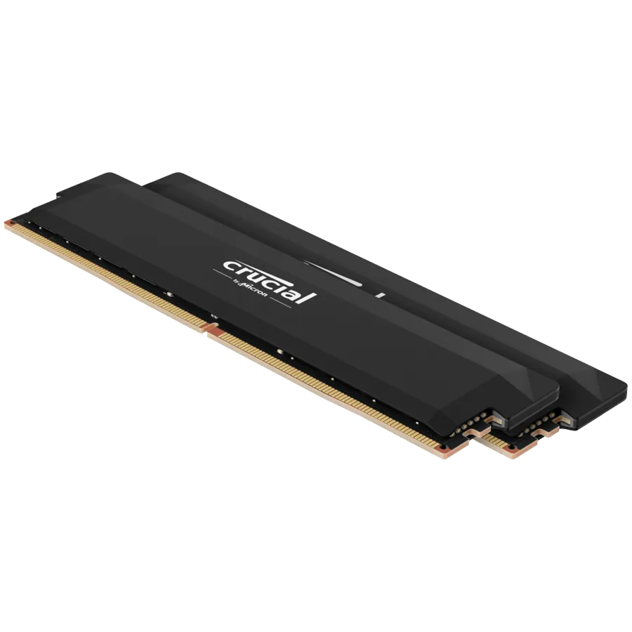 Crucial Pro 32GB Kit (2x16GB) DDR5-6000 UDIMM CL48 (16Gbit) Slika 1