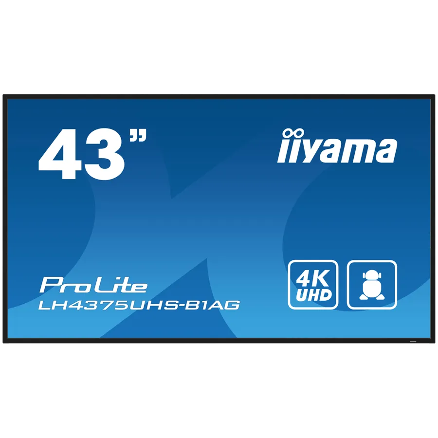 43" 4K UHD Professional Digital Signage 24/7 display featuring Android OS, FailOver and Intel® SDM slotChoose non-stop high performance and reliability with the ideal all-in-one signage solution for mission critical environments. Slika 1