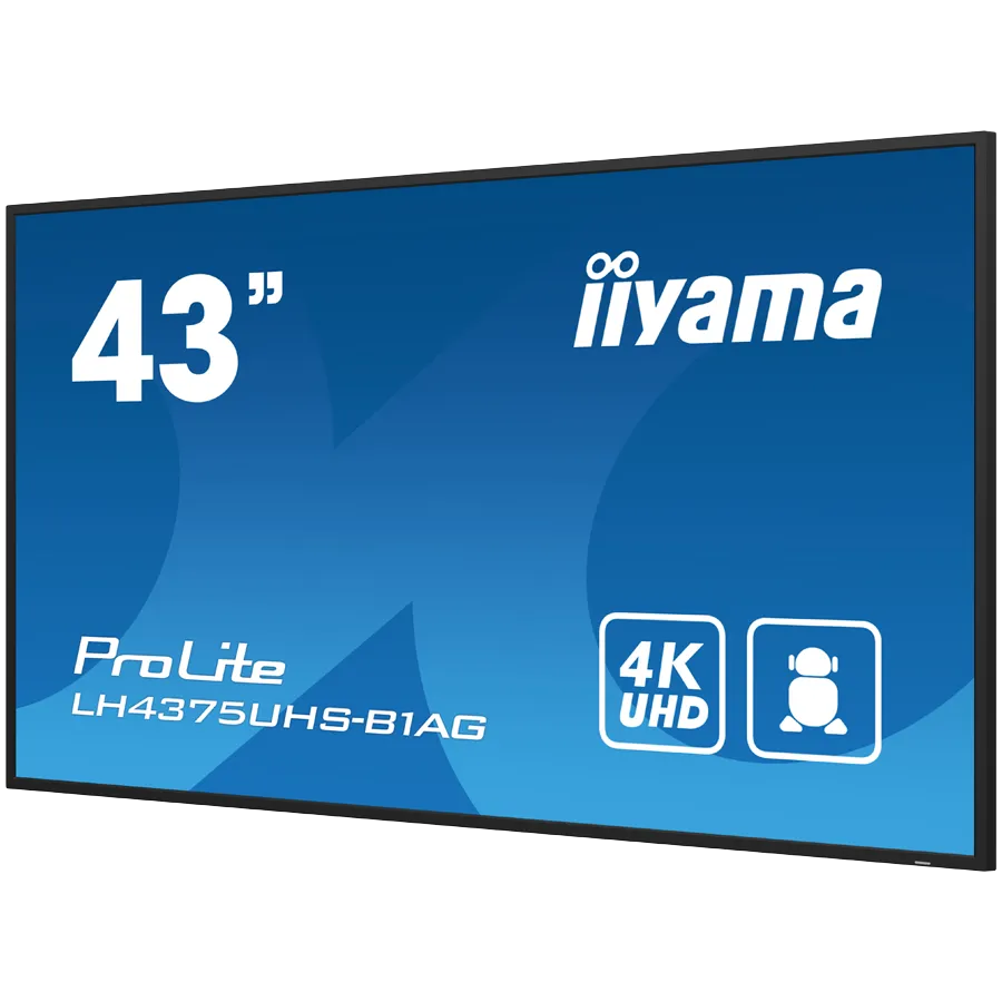 43" 4K UHD Professional Digital Signage 24/7 display featuring Android OS, FailOver and Intel® SDM slotChoose non-stop high performance and reliability with the ideal all-in-one signage solution for mission critical environments. Slika 3