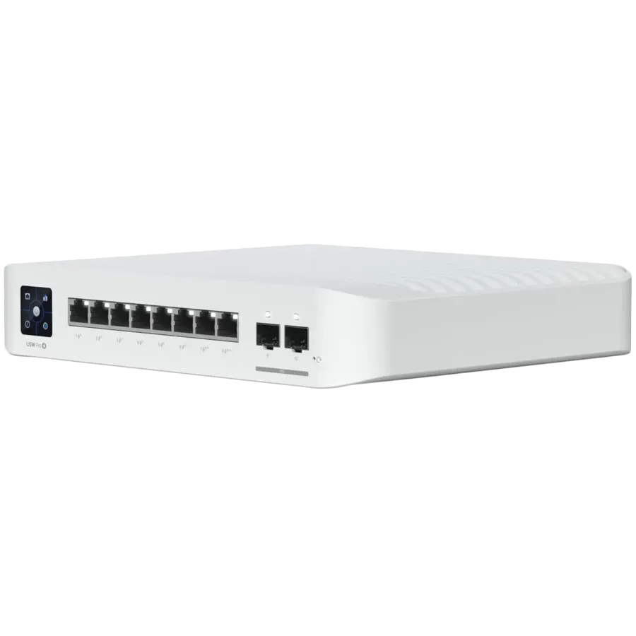 Ubiquiti USW-Pro-8-PoE-EU An 8-port, Layer 3 switch with PoE+ and PoE++ output. Can power devices with up to 120W, with a power consumption of 30W (Excluding PoE output) Slika 2