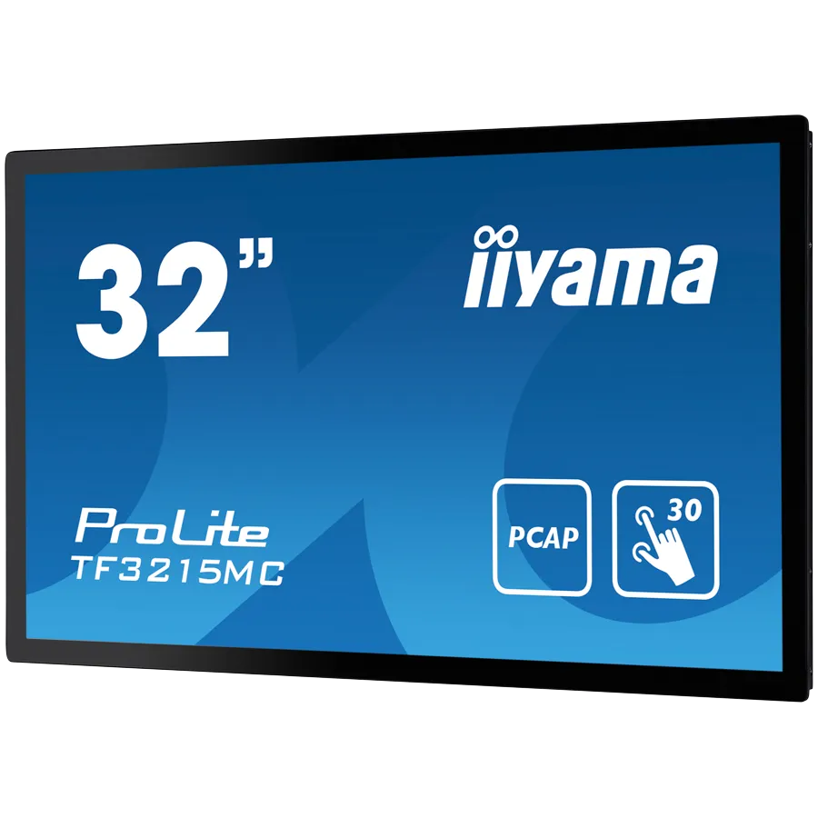 IIYAMA Monitor LED TF3215MC-B2 Open Frame PCAP 30 point touch 31.5" AMVA 1920x1080 16:98 500cd 3000:1 8ms projective capacitive landscape, portrait Slika 3