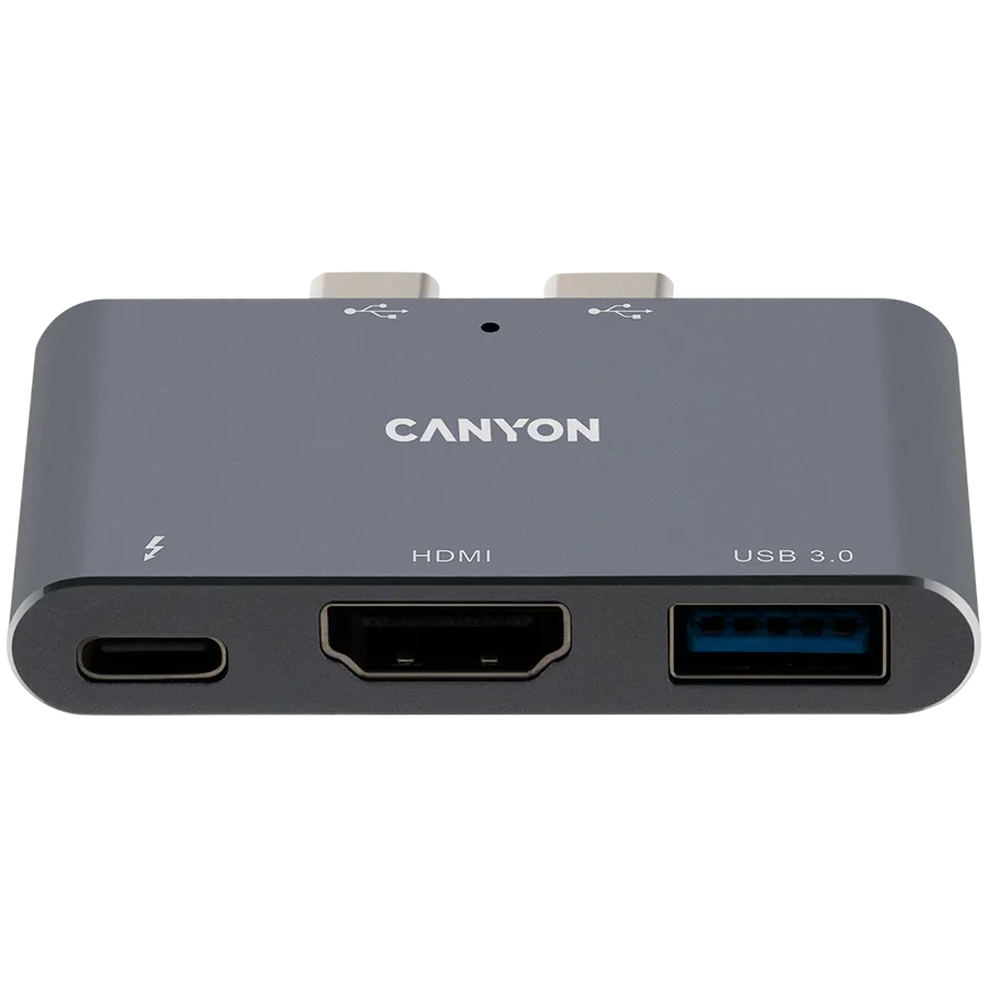CANYON hub DS-1 3in1 Thunderbolt 3 Space Grey Slika 1