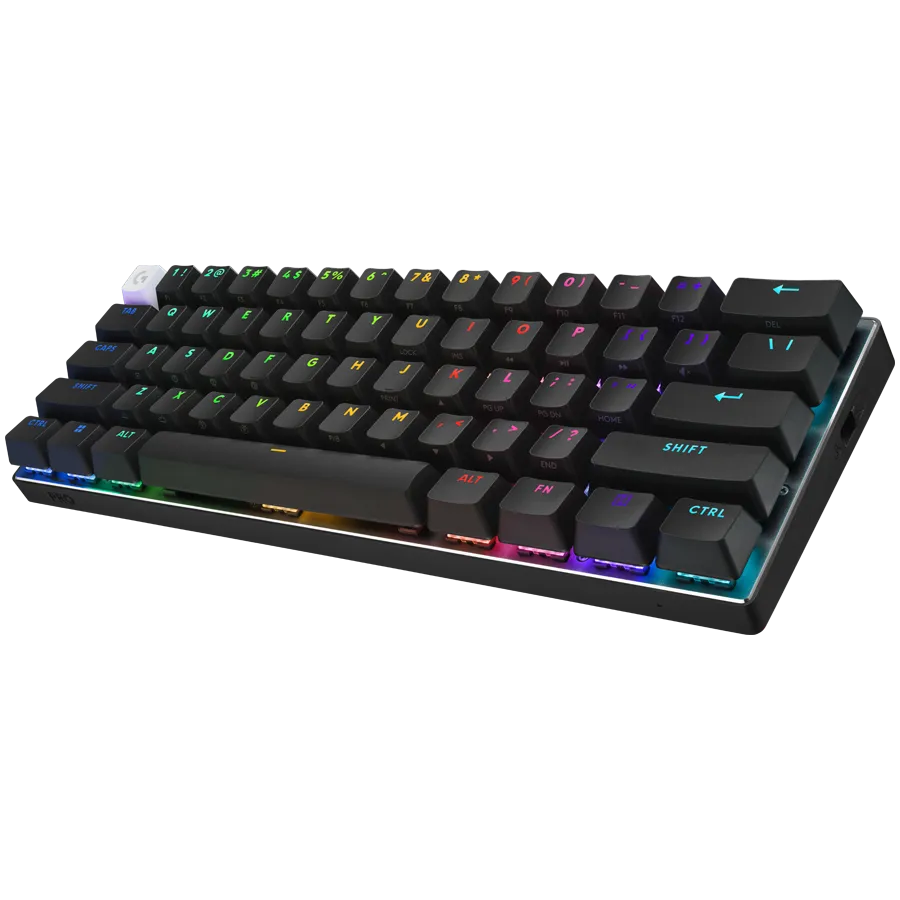 LOGITECH G PRO X 60 LIGHTSPEED Wireless Gaming Keyboard (Tactile) - BLACK - US INT'L - 2.4GHZ/BT - EMEA28-935 - TACTILE SWITCH Slika 3