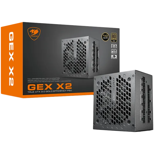 COUGAR GEXX2 1000 PSU,80 plus Gold, 1000W, Fully Modular, PCI-E 5.0 support Slika 4