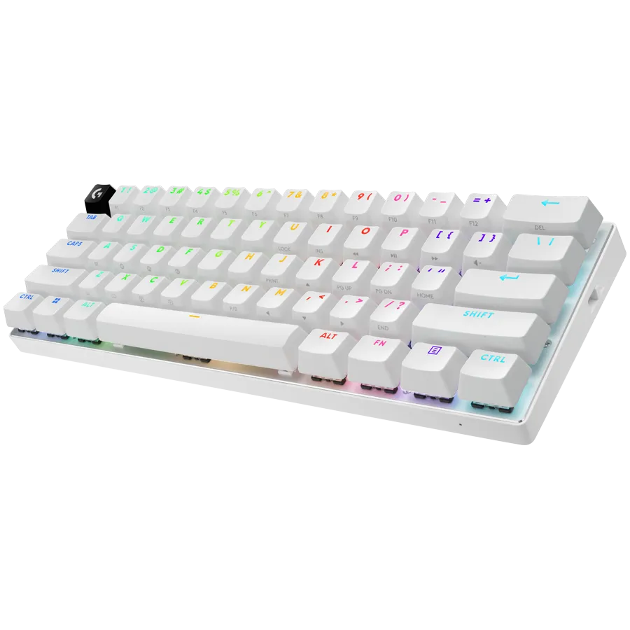 LOGITECH G PRO X 60 LIGHTSPEED Wireless Gaming Keyboard (Tactile) - WHITE - US INT'L - 2.4GHZ/BT - EMEA28-935 - TACTILE SWITCH Slika 3