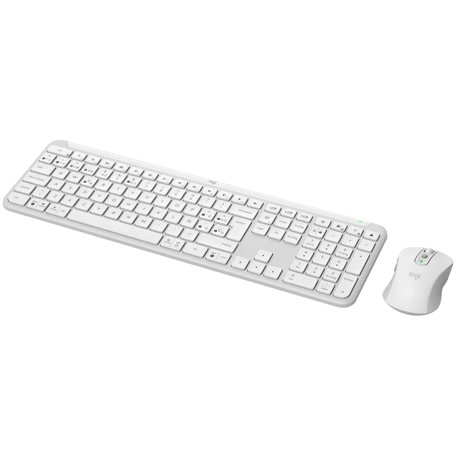 LOGITECH Signature Slim Combo MK950 - OFF WHITE - US INT'L - 2.4GHZ/BT - INTNL-973 Slika 2
