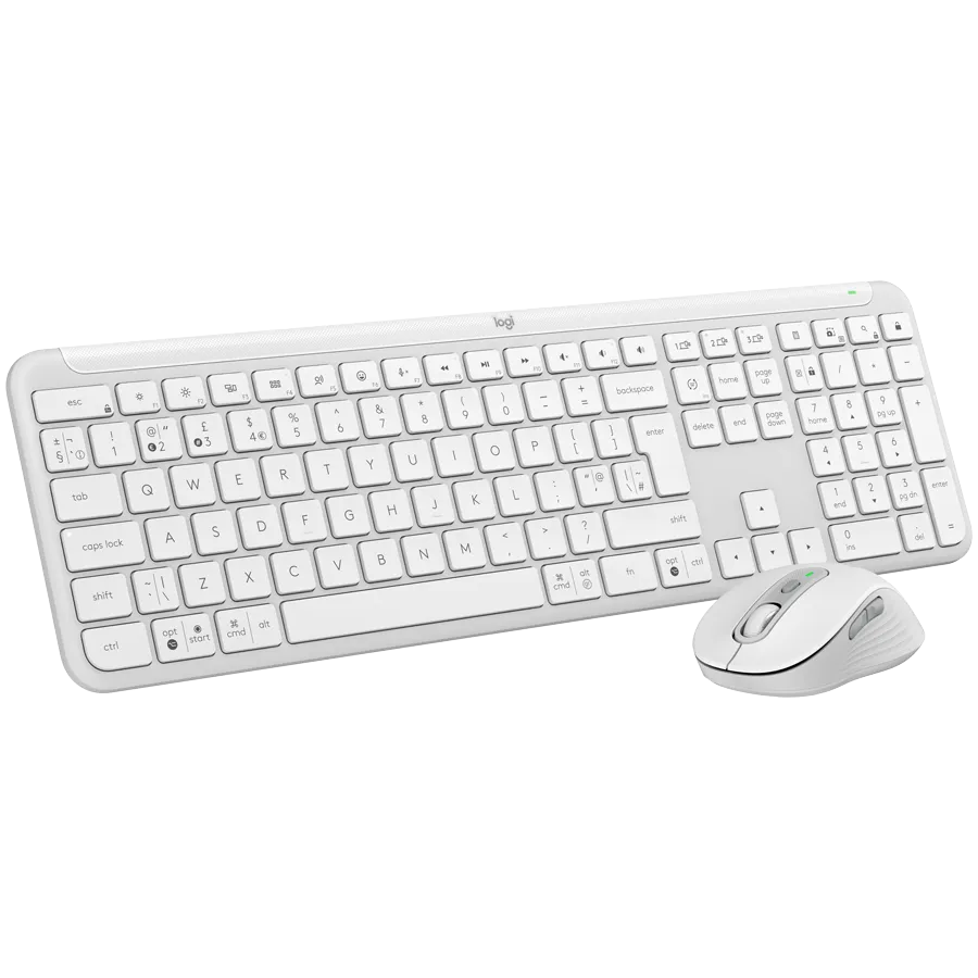 LOGITECH Signature Slim Combo MK950 - OFF WHITE - US INT'L - 2.4GHZ/BT - INTNL-973 Slika 3