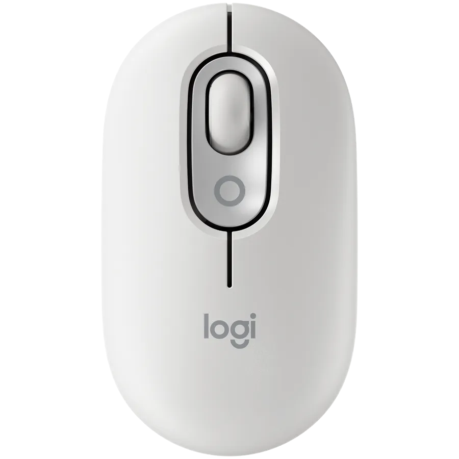 LOGITECH POP Mouse with emoji - OFF-WHITE - BT - EMEA28i-935 - FY25,TERRA Slika 1