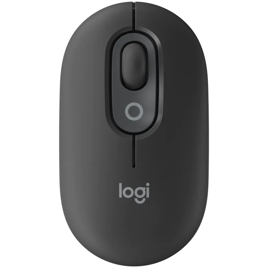 LOGITECH POP Mouse with emoji - GRAPHITE - BT - EMEA28i-935 - FY25,TERRA Slika 1