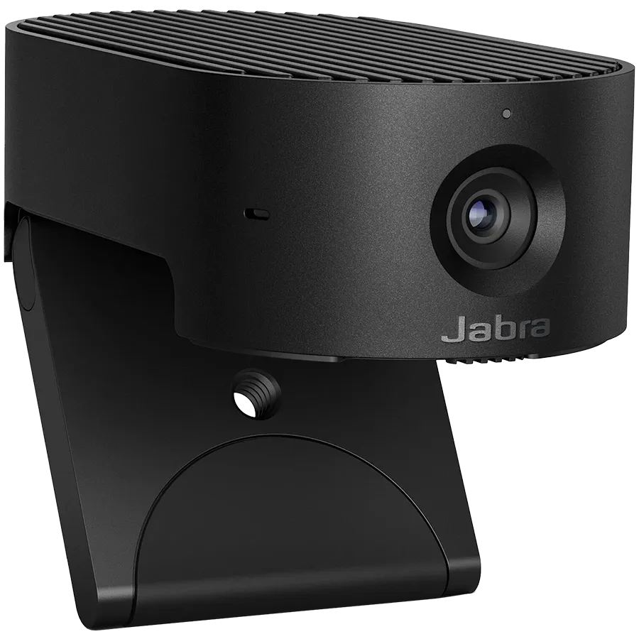 JABRA PanaCast 20, Premium AI-powered 4K Ultra HD video quality, AI-driven Intelligent Zoom, Intelligent Lighting Optimization, P-n-P, Powerful on-board AI processor, Integrated privacy cover, Clips to any monitor, with protective case, Plug&Play Slika 1