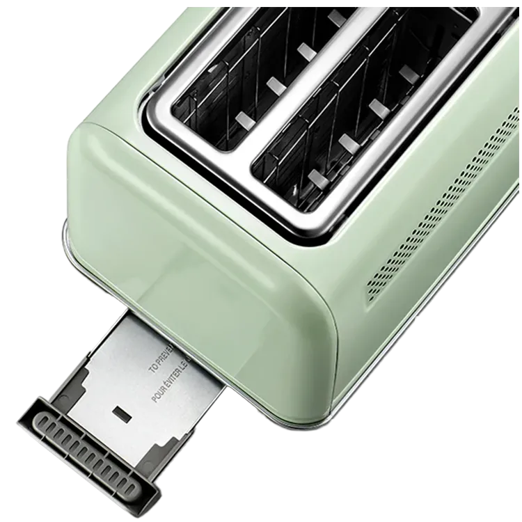 BUYDEEM 2 Slice Toaster, model DT620E, color Cozy Greenish, EU Slika 3