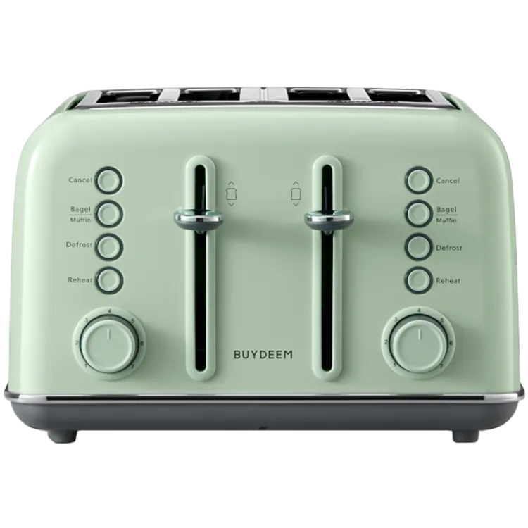 BUYDEEM 4 Slice Toaster, model DT640E, color Cozy Greenish, EU Slika 2