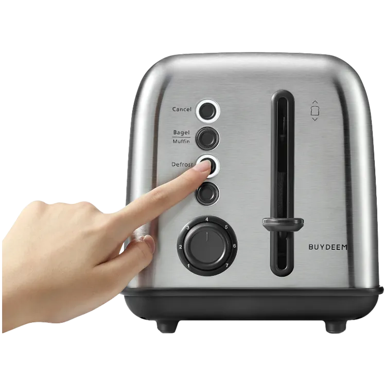 BUYDEEM 2 Slice Toaster, model DT620E, color Stainless Steel, EU Slika 7