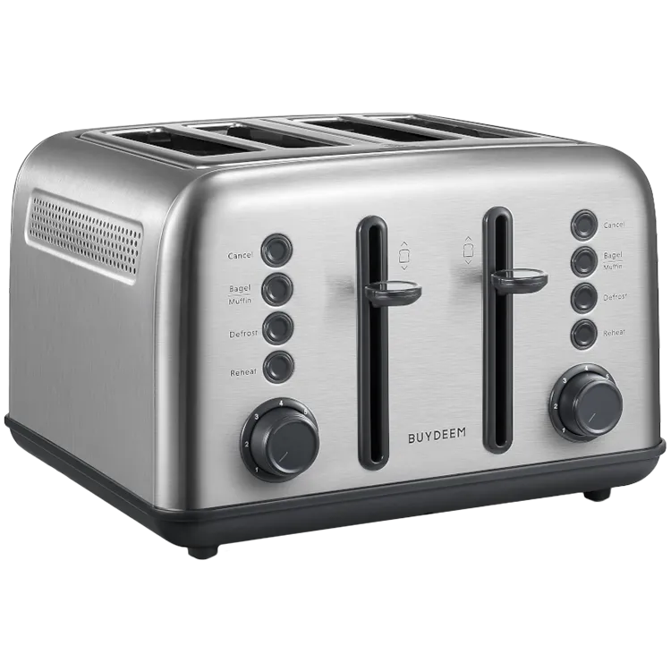 BUYDEEM 4 Slice Toaster, model DT640E, color Stainless Stell, EU Slika 2