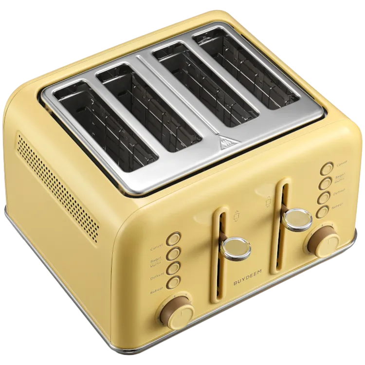 BUYDEEM 4 Slice Toaster, model DT640E, color Mellow Yellow, EU Slika 2