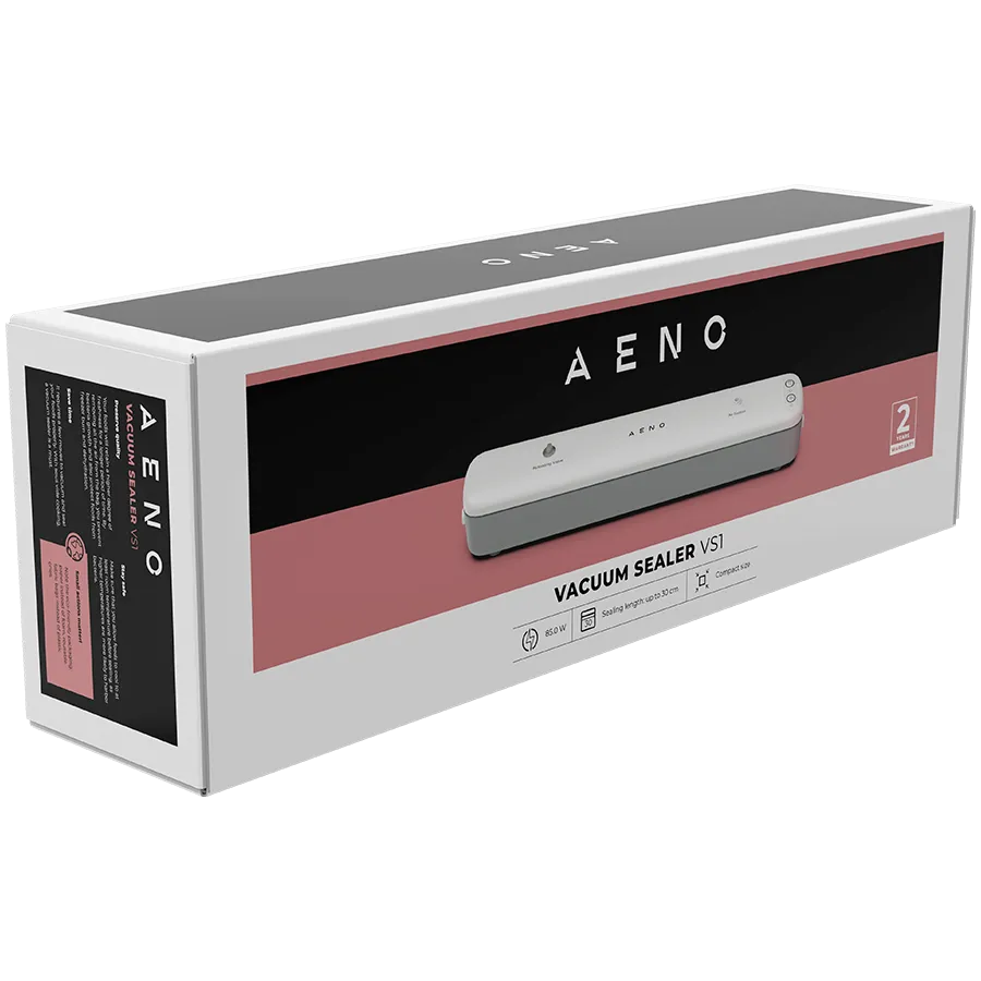 AENO Vacuum sealer VS1: 85W, 65kPa, 2 modes: Vac+Seal, Seal, Compact size, Max Pocket Width 30 cm Slika 8