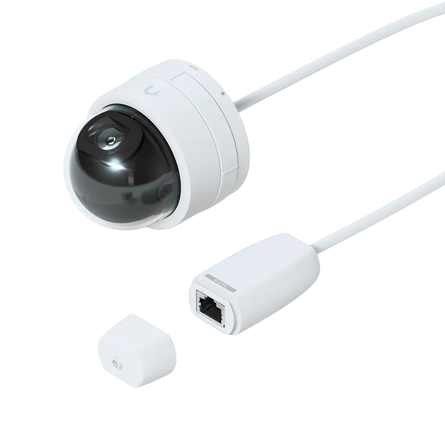 Ubiquiti UVC-G5-Dome-Ultra compact and tamper-resistant 2K HD PoE camera with night vision designed for low-profile indoor security, 2K (4MP) video resolution, Ultra-wide viewing angle (102.4°) Slika 1