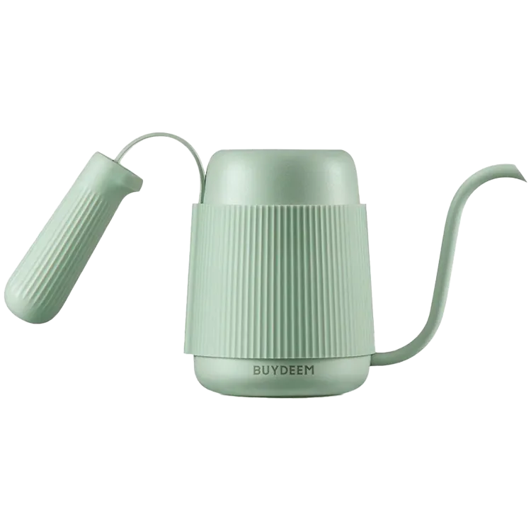 BUYDEEM Gooseneck Pour Over Coffee Kettle, model CD2006, color Cozy Greenish Slika 1