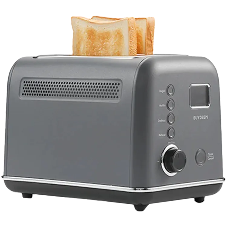 BUYDEEM 2 Slice Automatic Metal Toaster, model DT730E, color Ink Grey, EU Slika 5
