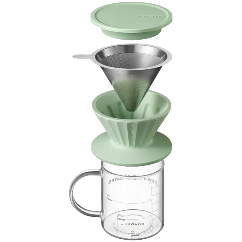 BUYDEEM Coffee filter, model CD1024, color Cozy Greenish Slika 5