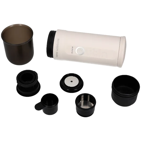 BUYDEEM Nano Espresso Machine, model OTEM-01, color Oat White Slika 5