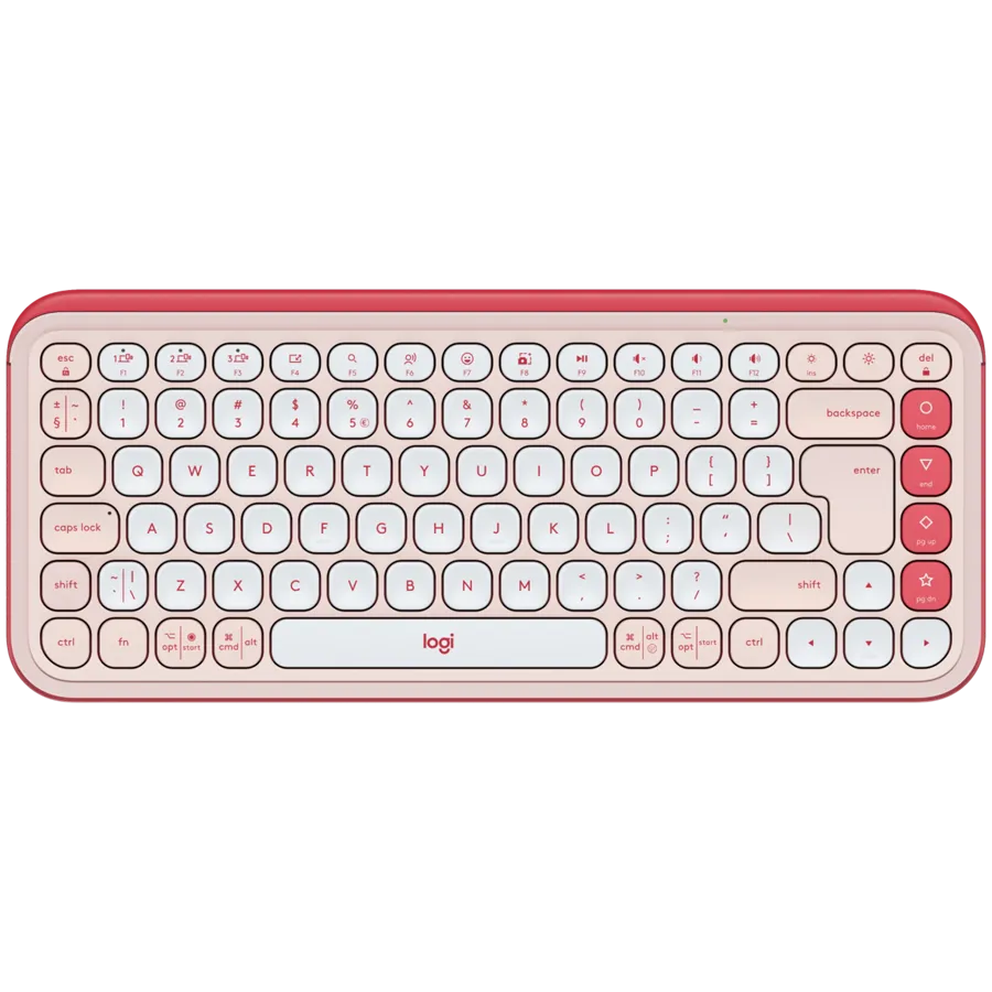 LOGITECH POP ICON KEYS - ROSE - US INT'L - BT - INTNL-973 Slika 1