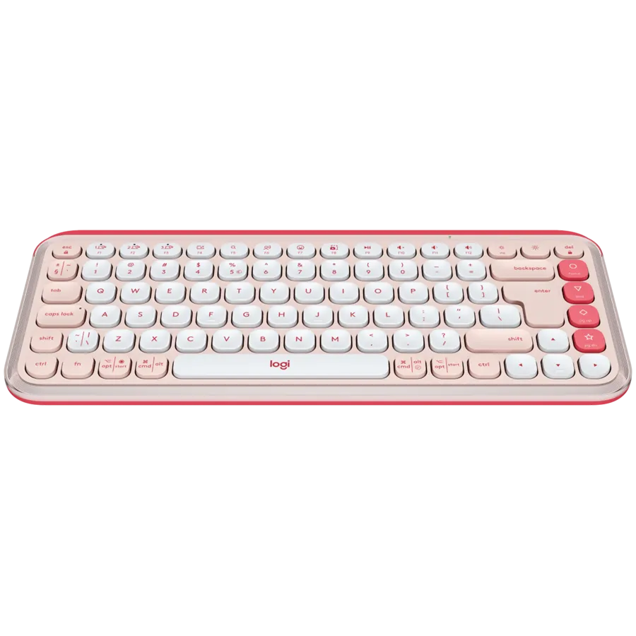 LOGITECH POP ICON KEYS - ROSE - US INT'L - BT - INTNL-973 Slika 2