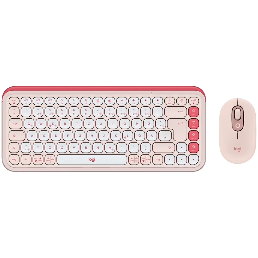 LOGITECH POP ICON COMBO - ROSE - US INT'L - BT - INTNL-973 Slika 1