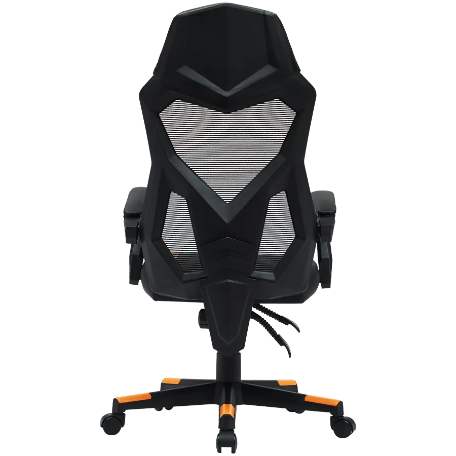CANYON gaming chair Flow MCH01 Mesh Black Orange Slika 4