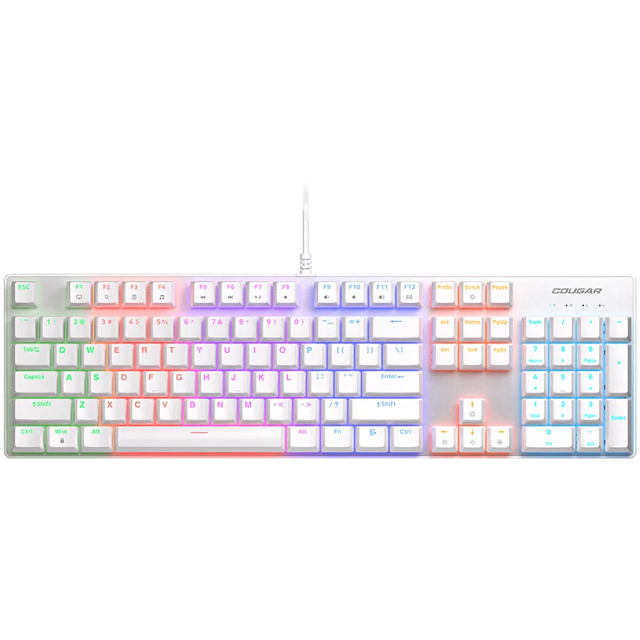 COUGAR ULTIMUS EX Gaming Keyboard, White Slika 1