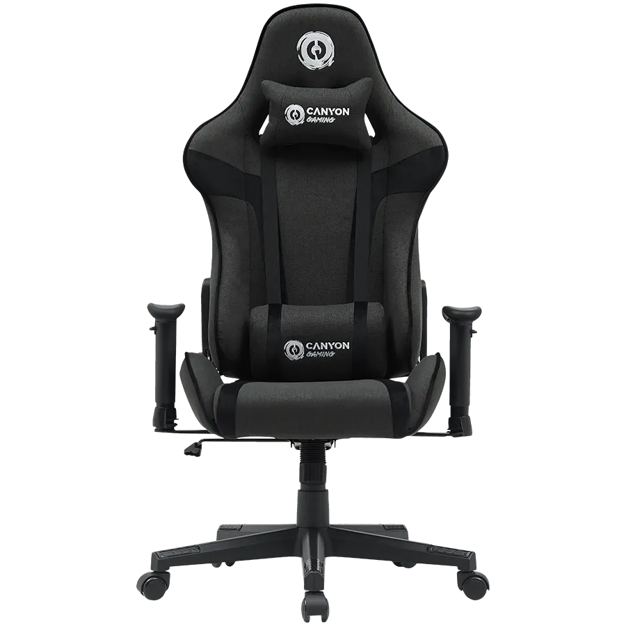 CANYON gaming chair Crest FCH01 Fabric Grey Slika 1