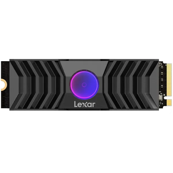 1TB High Speed PCIe Gen5 x4 M.2 NVMe up to 12,000 MB/s read and 11,000 MB/s write, RGB FAN heatsink Slika 1