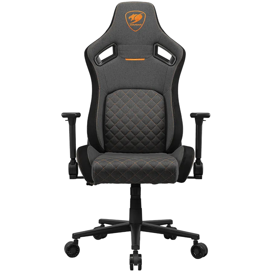 COUGAR DEFENSOR Gold F Gaming chair, Gray Slika 1